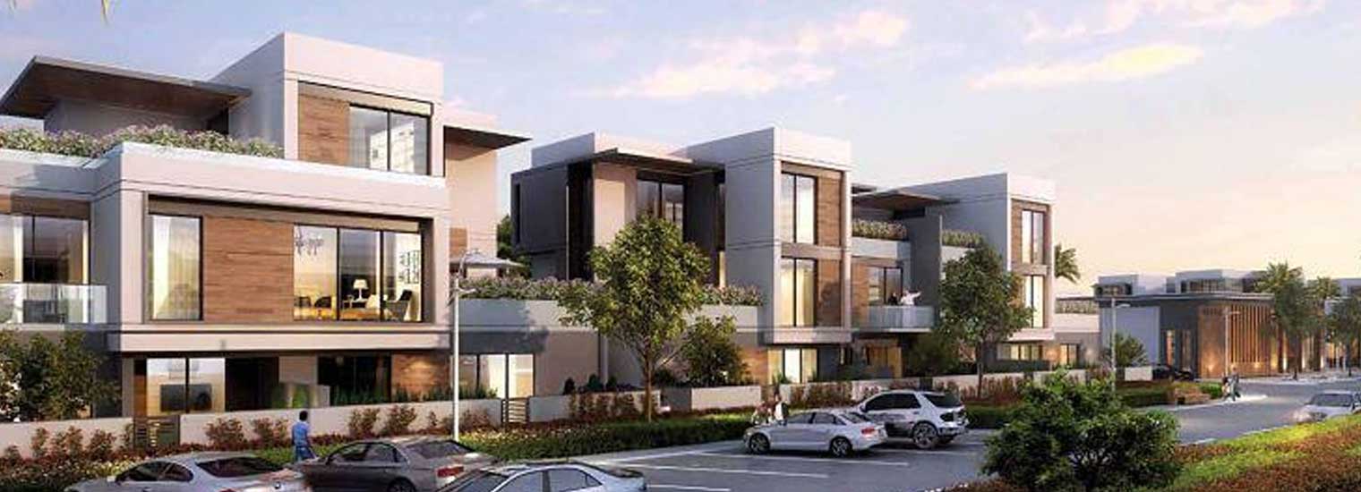 Townhouses with Cars in Dubai
