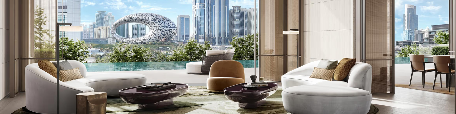 Jumeirah Residences Emirates Towers, is a luxury residence at Dubai Sheikh Zayed Road. Featuring contemporary architecture, and panoramic views of Dubai’s skyline